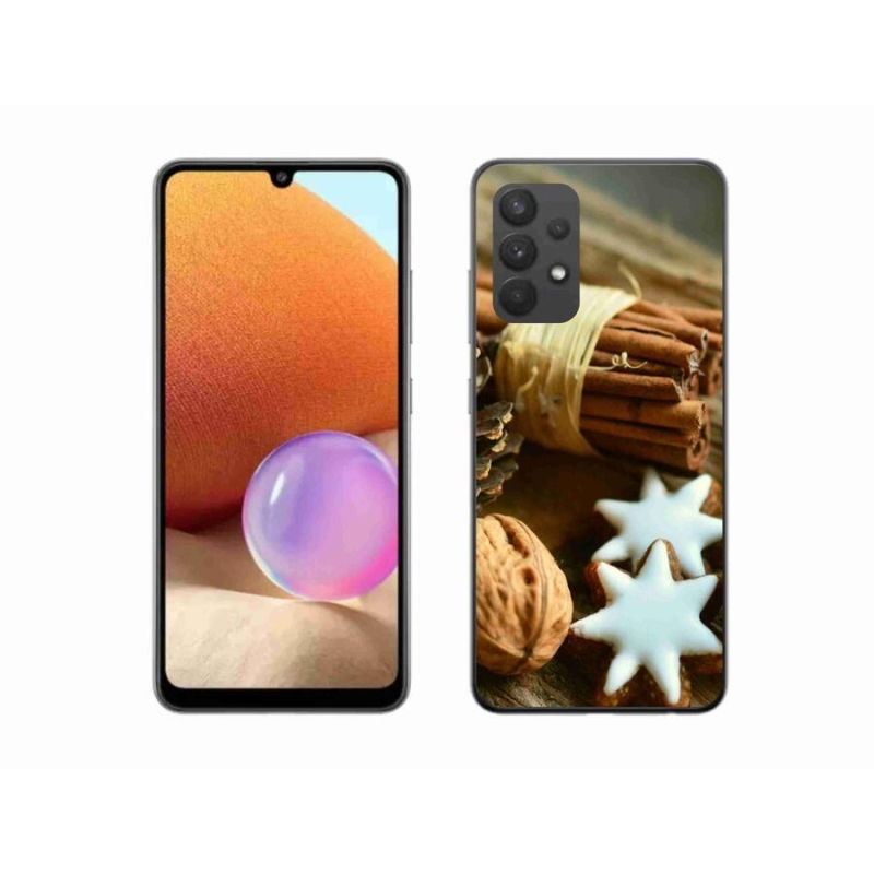 Gél borítás mmCase Samsung Galaxy A32 4G - fahéj és mézeskalács - Samsung Galaxy A32 4G - fahéj és mézeskalács