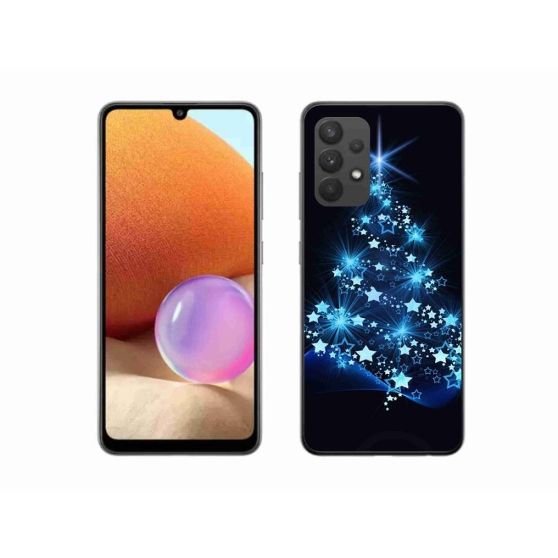 Gél borítás mmCase Samsung Galaxy A32 4G - Karácsonyfa