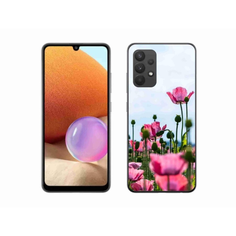 Gél védőhuzat mmCase Samsung Galaxy A32 4G - mákos színű