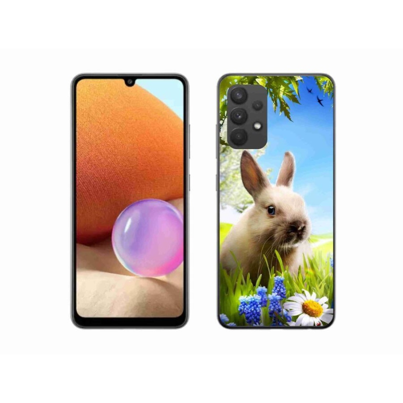 Zselés borítás mmCase Samsung Galaxy A32 4G - nyuszi