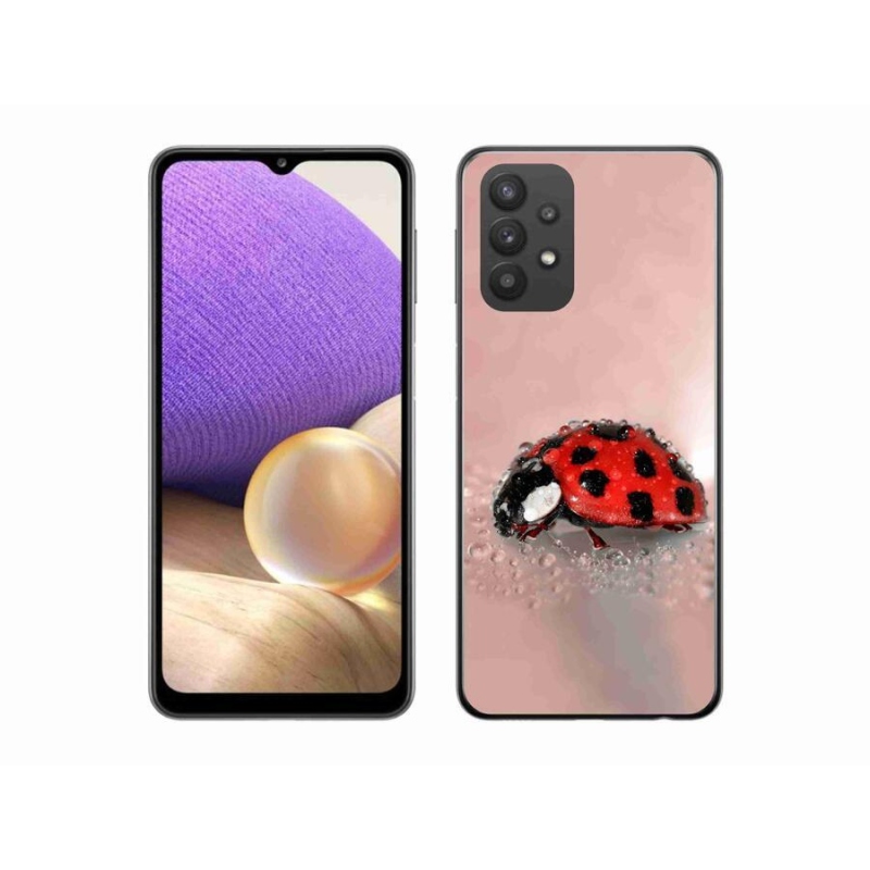 Zselés borítás mmCase Samsung Galaxy A32 5G - katicabogárhoz