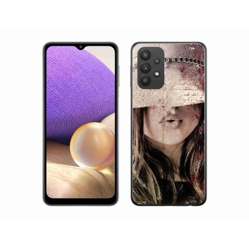 Gél védőhuzat mmCase Samsung Galaxy A32 5G - lányhoz