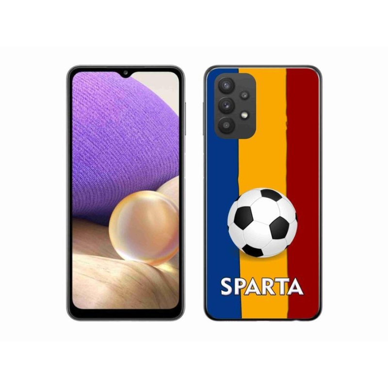 Gél védőburkolat mmCase Samsung Galaxy A32 5G - futball 1