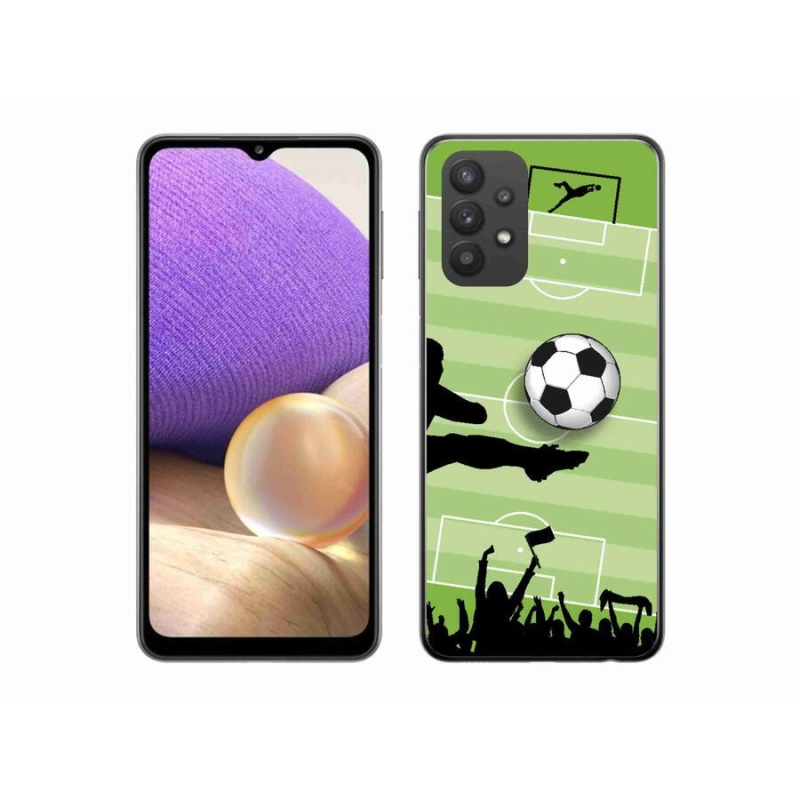 Gél borítás mmCase Samsung Galaxy A32 5G - futball 3