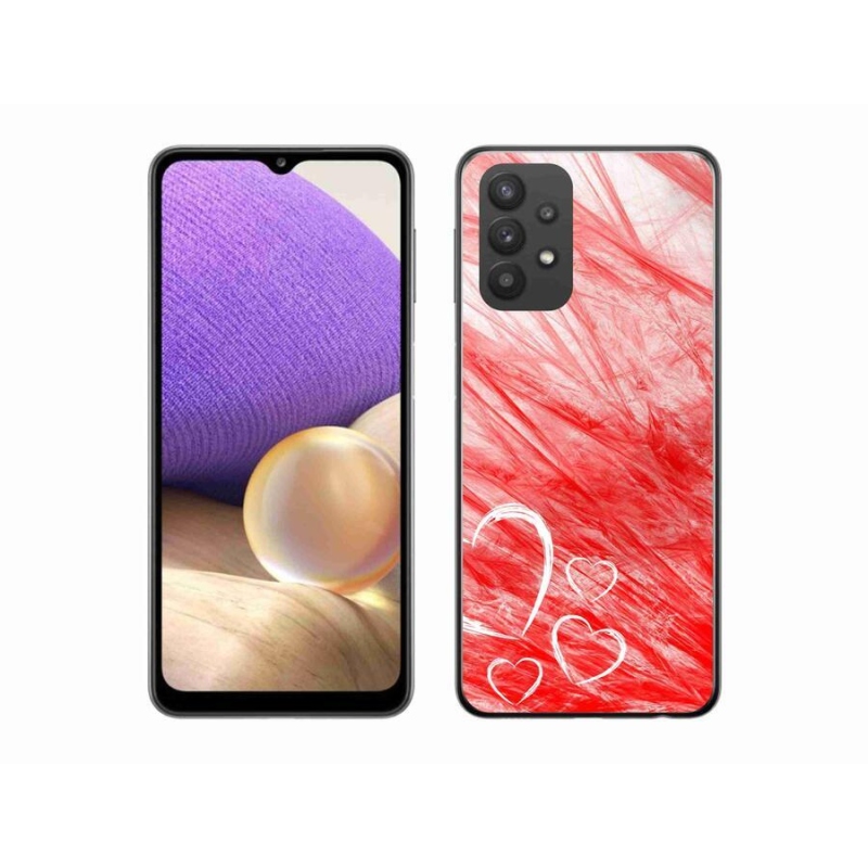 Gél védőhuzat mmCase Samsung Galaxy A32 5G - szív