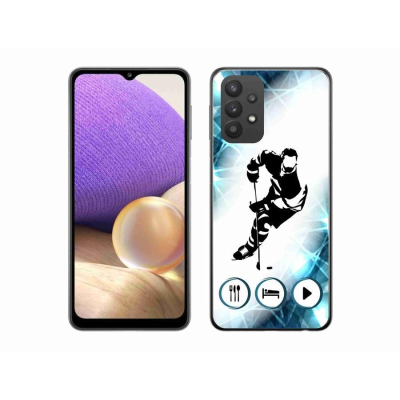 Zselés borítás mmCase Samsung Galaxy A32 5G - jégkorong 1