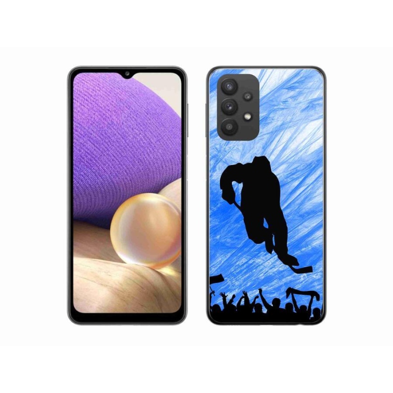 Gél borítás mmCase Samsung Galaxy A32 5G - hokijátékos számára