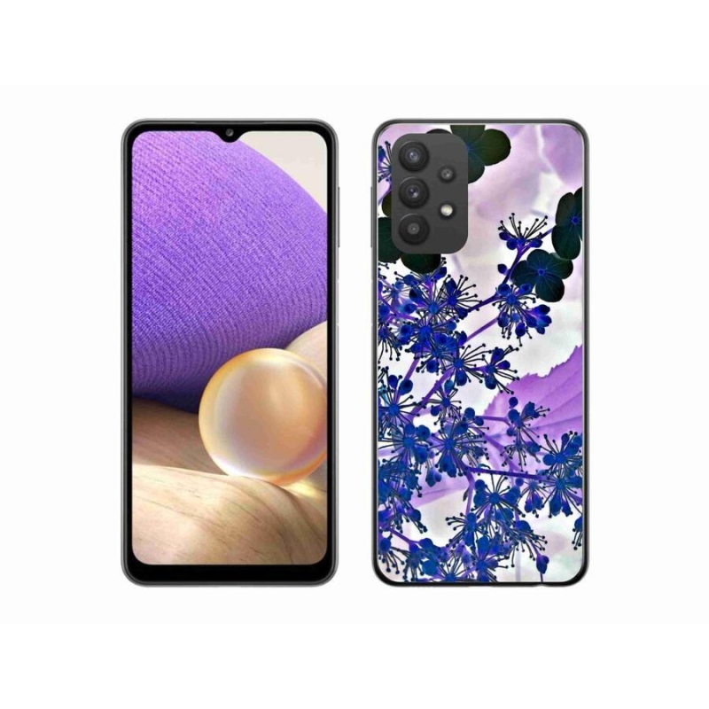 Gél borítás mmCase Samsung Galaxy A32 5G - hortenzia virág