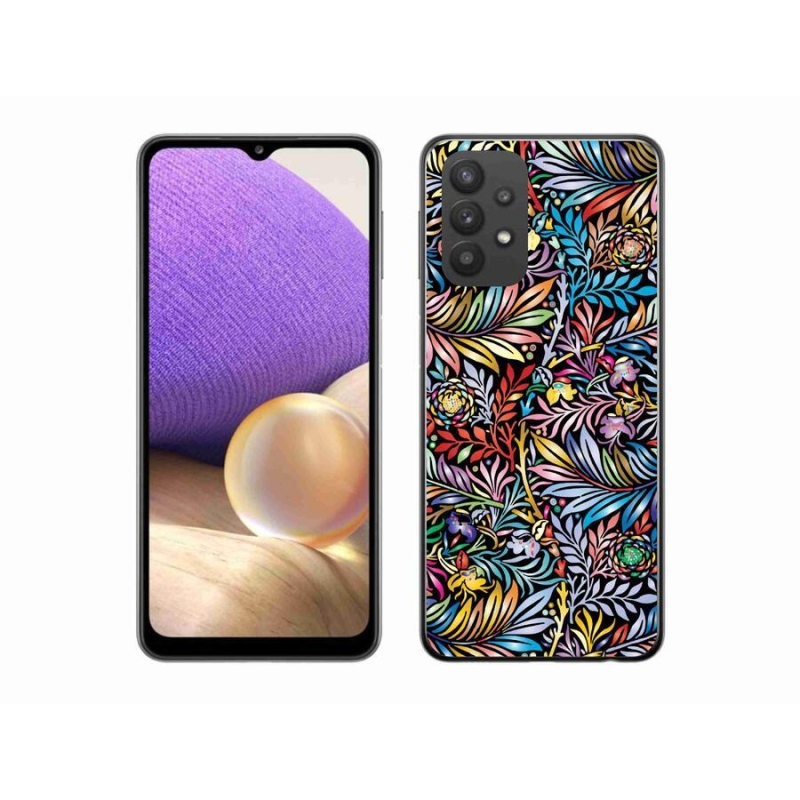 Gél borító mmCase Samsung Galaxy A32 5G - virágok 5