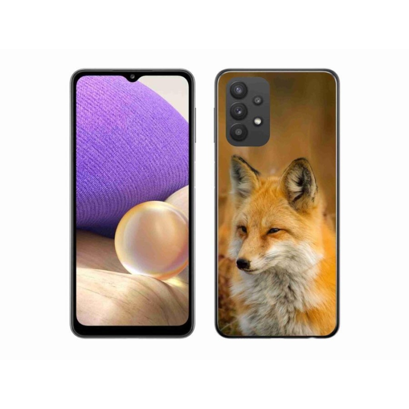 Zselés borítás mmCase Samsung Galaxy A32 5G - róka