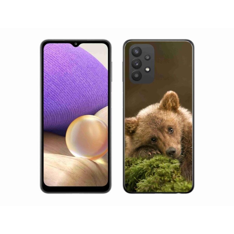 Zselés borítás mmCase Samsung Galaxy A32 5G - medve