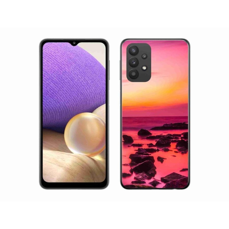 Gél borítás mmCase Samsung Galaxy A32 5G - tenger és ragyogás