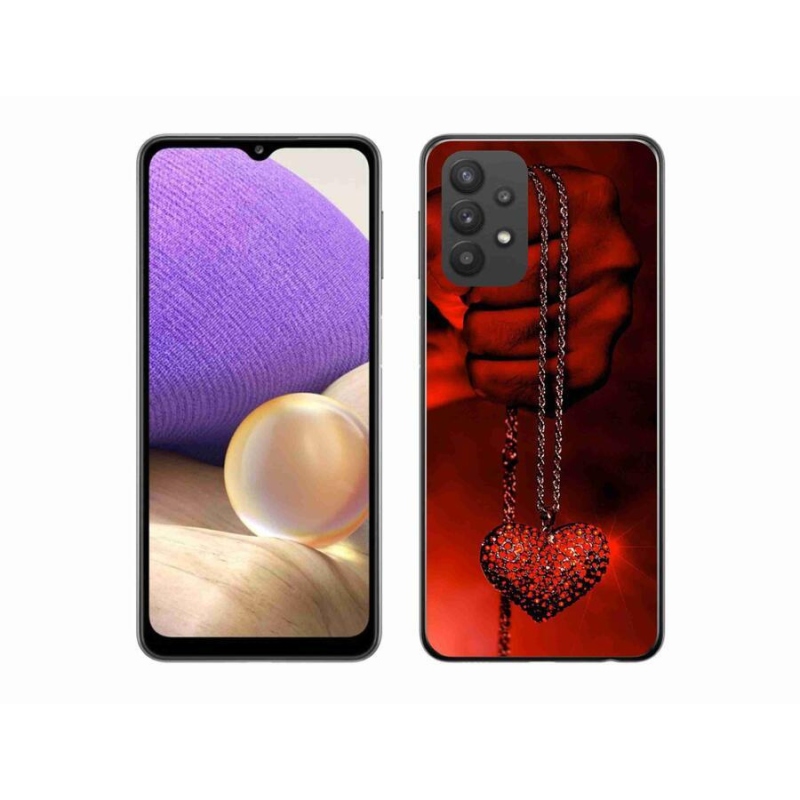 Gél borítás mmCase Samsung Galaxy A32 5G - nyaklánc