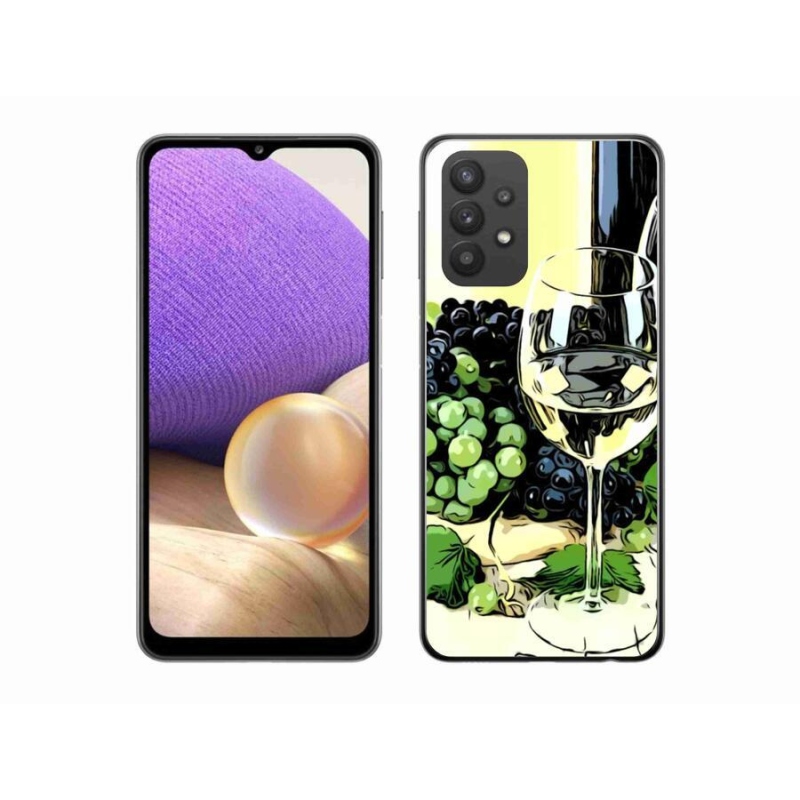 Gél borító mmCase Samsung Galaxy A32 5G - pohár borhoz
