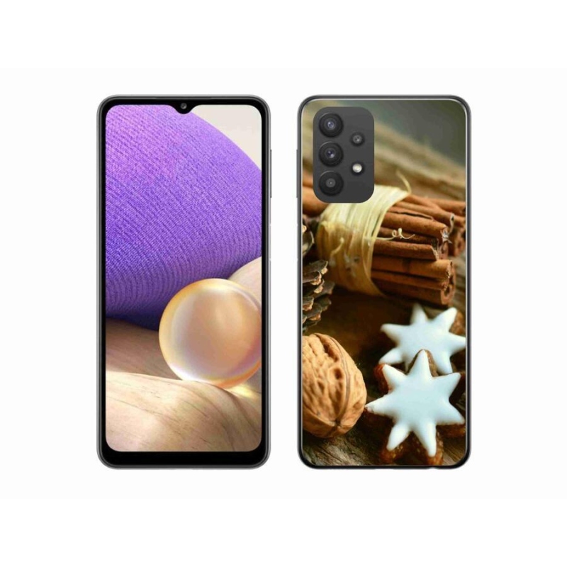 Gél borítás mmCase Samsung Galaxy A32 5G - fahéj és mézeskalács - Samsung Galaxy A32 5G - fahéj és mézeskalács