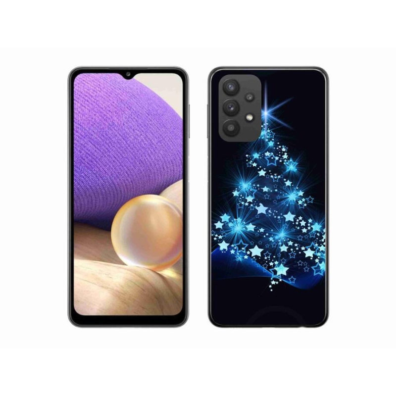 Gél borítás mmCase Samsung Galaxy A32 5G - karácsonyfa