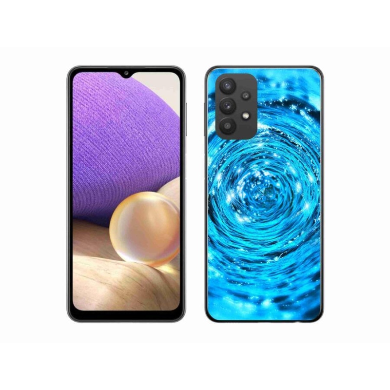 Gél borítás mmCase Samsung Galaxy A32 5G - vízörvény - Samsung Galaxy A32 5G - vízörvény