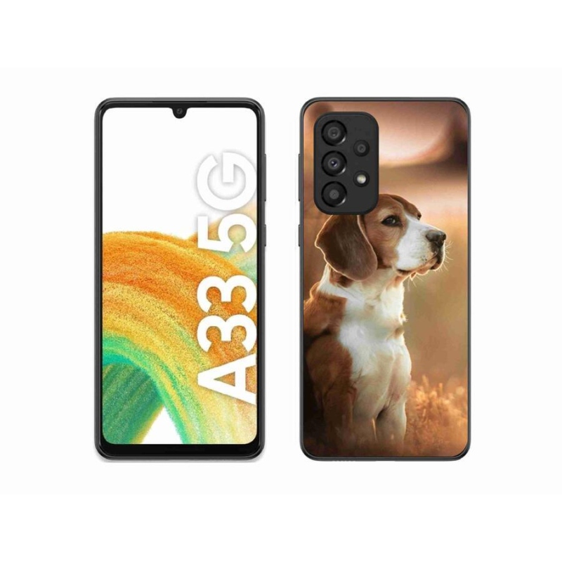 Zselés borítás mmCase Samsung Galaxy A33 5G - bézs színű