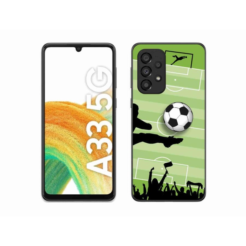 Gél borítás mmCase Samsung Galaxy A33 5G - futball 3