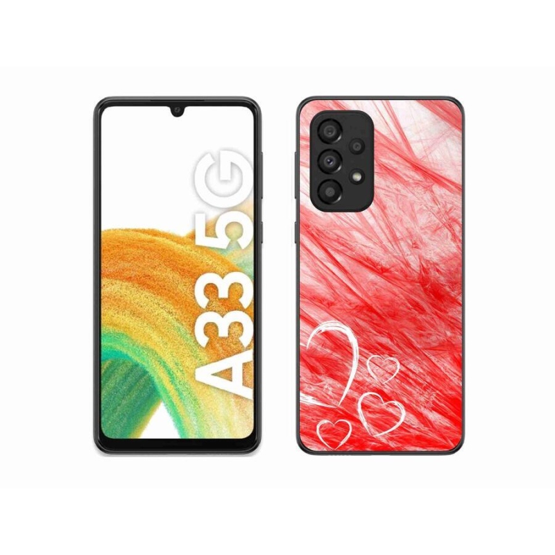 Zselés borítás mmCase Samsung Galaxy A33 5G - szív