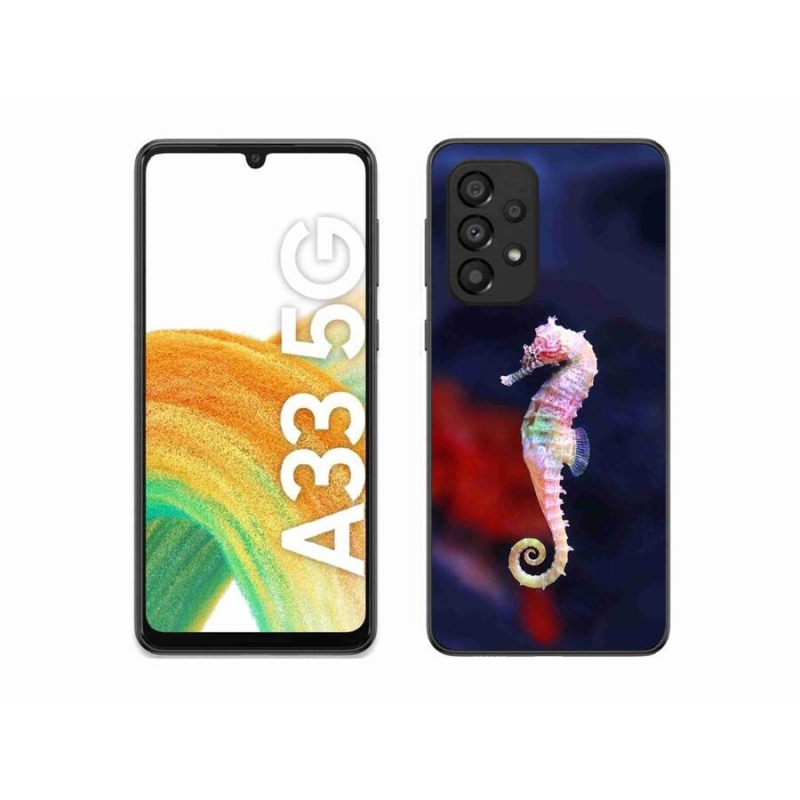 Zselés borítás mmCase Samsung Galaxy A33 5G - csikóhalakhoz