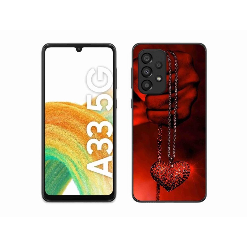 Gél borítás mmCase Samsung Galaxy A33 5G - nyaklánc