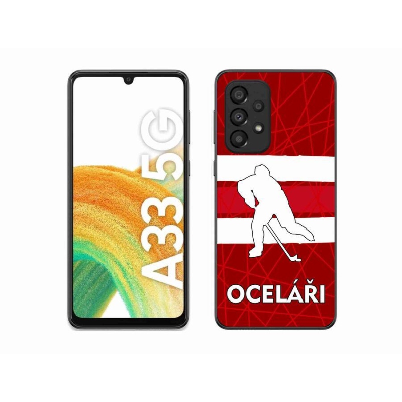 Zselés borítás mmCase Samsung Galaxy A33 5G - Acélszínűek