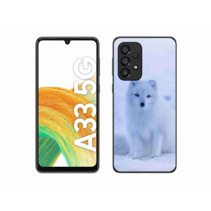 Gél védőhuzat mmCase Samsung Galaxy A33 5G - polár róka