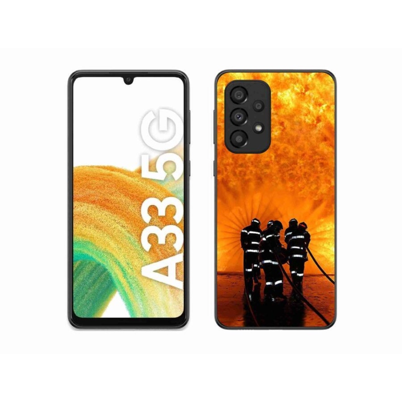 Gél borítás mmCase Samsung Galaxy A33 5G - tűz