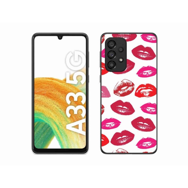 Gél védőburkolat mmCase Samsung Galaxy A33 5G - ajkakhoz