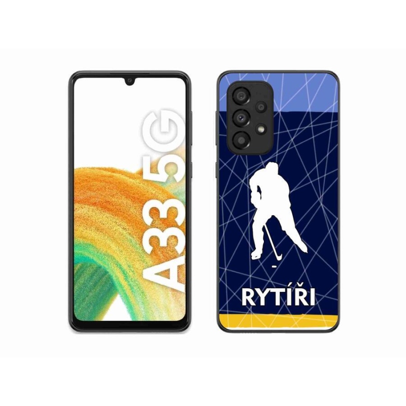 Zselés borítás mmCase Samsung Galaxy A33 5G - Lovagok