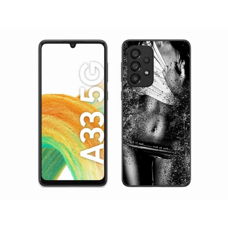 Gél borítás mmCase Samsung Galaxy A33 5G - szexi nő 1