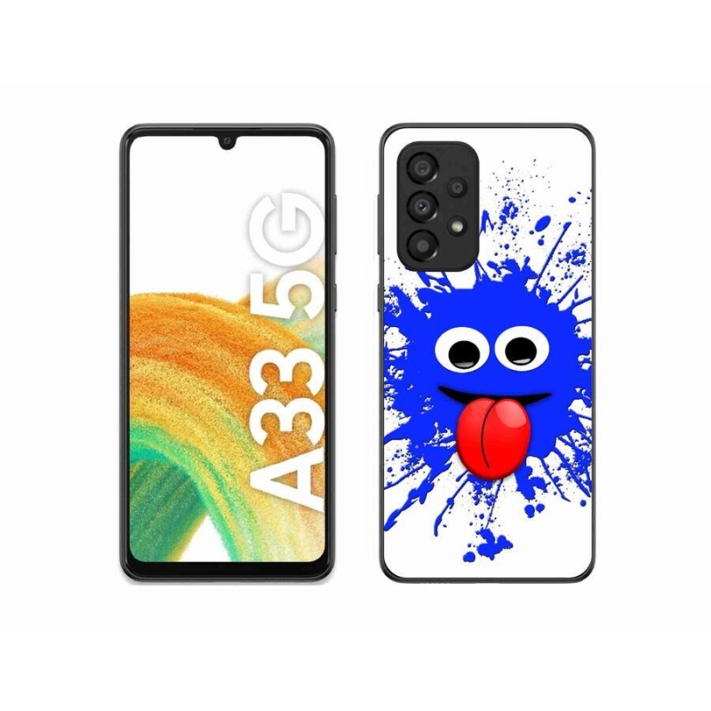 Gél védőburkolat mmCase Samsung Galaxy A33 5G - szellem