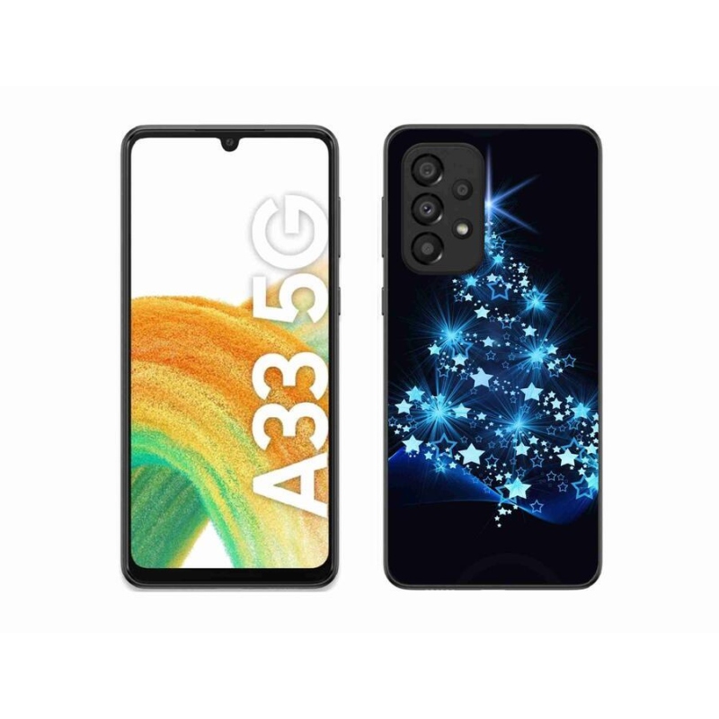 Gél borítás mmCase Samsung Galaxy A33 5G - Karácsonyfa