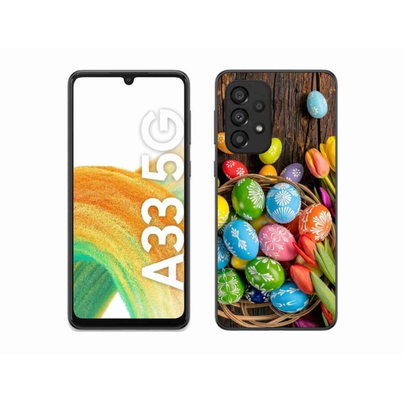 Gél borítás mmCase Samsung Galaxy A33 5G - Húsvéti tojás