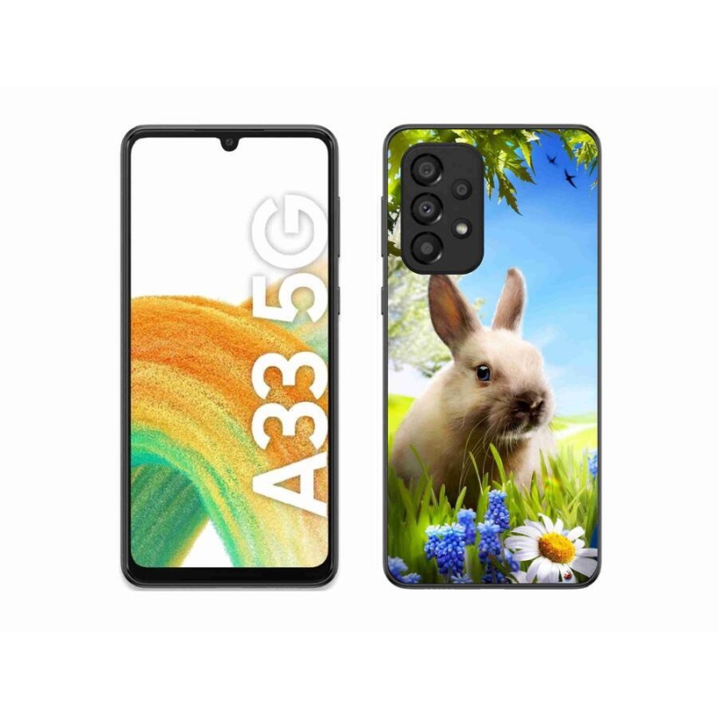 Zselés borítás mmCase Samsung Galaxy A33 5G - nyuszi