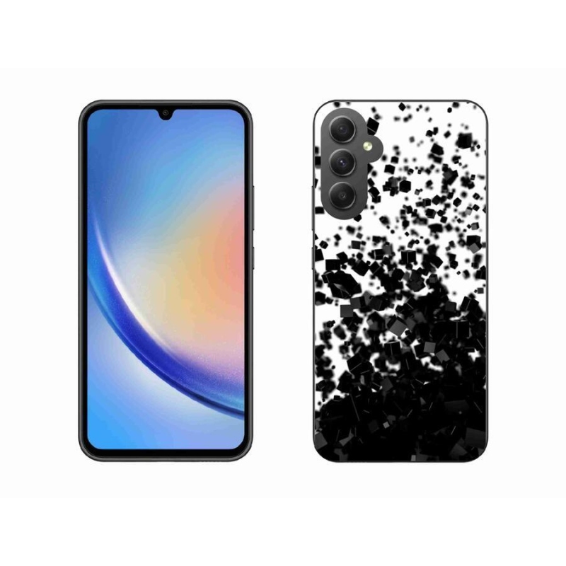 Zselés borítás mmCase Samsung Galaxy A34 5G - absztrakt minta 1