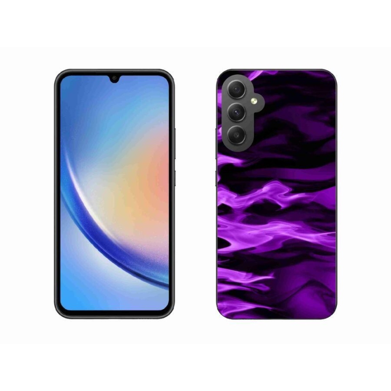 Gél borítás mmCase Samsung Galaxy A34 5G - absztrakt minta 9