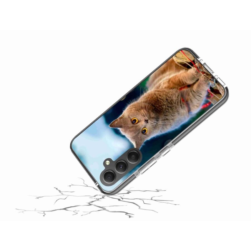 Gél védőhuzat mmCase Samsung Galaxy A34 5G - brit kék 2