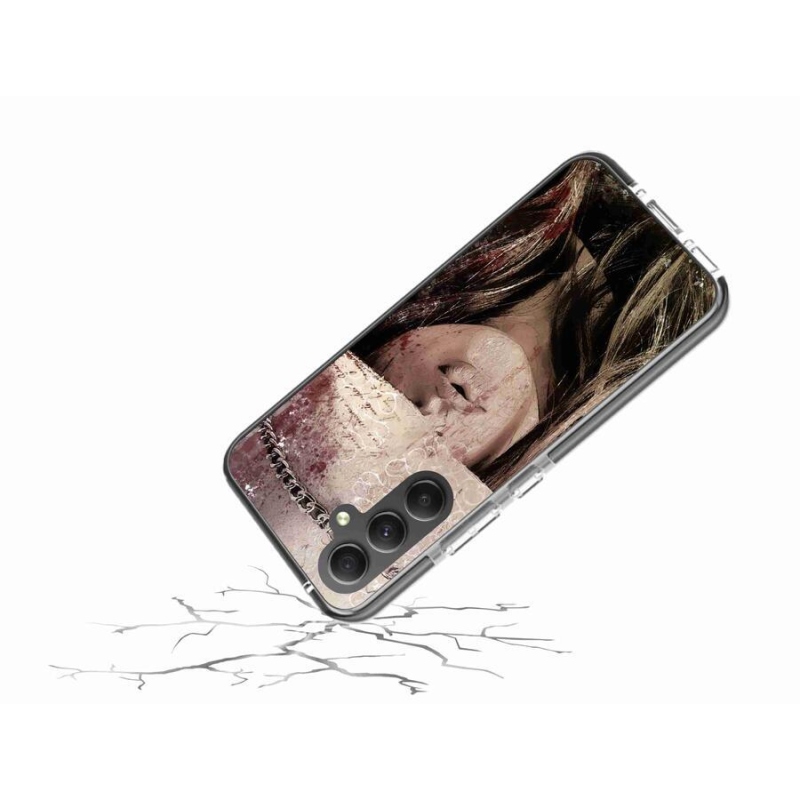 Gél védőhuzat mmCase Samsung Galaxy A34 5G - lányhoz