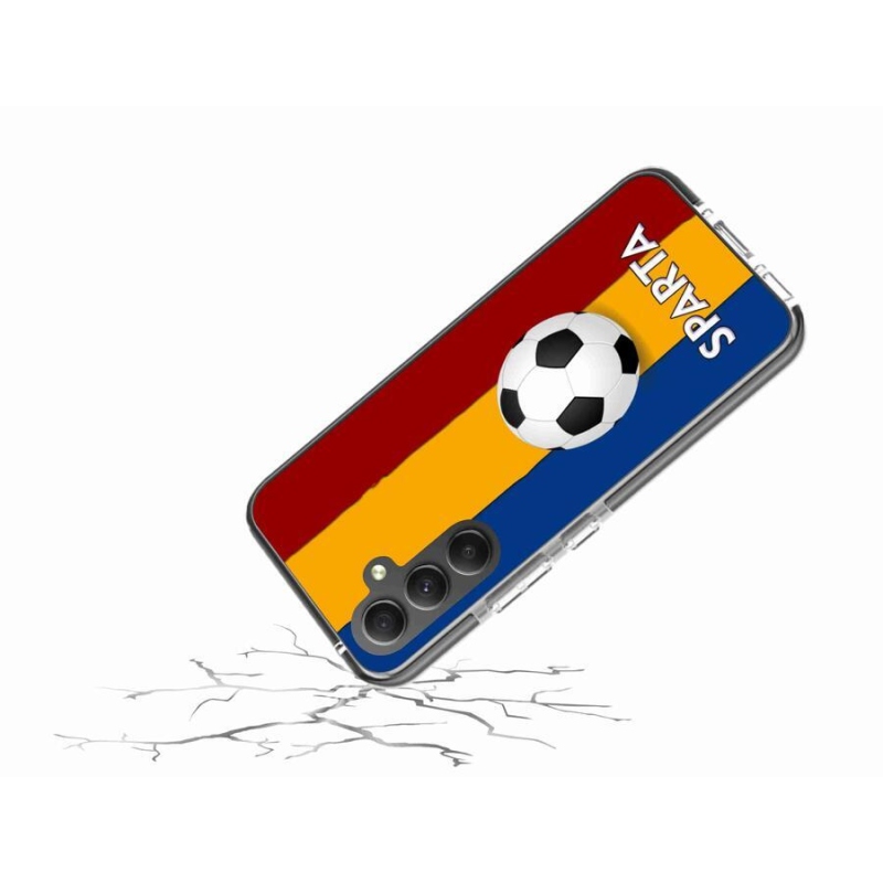 Gél védőburkolat mmCase Samsung Galaxy A34 5G - futball 1