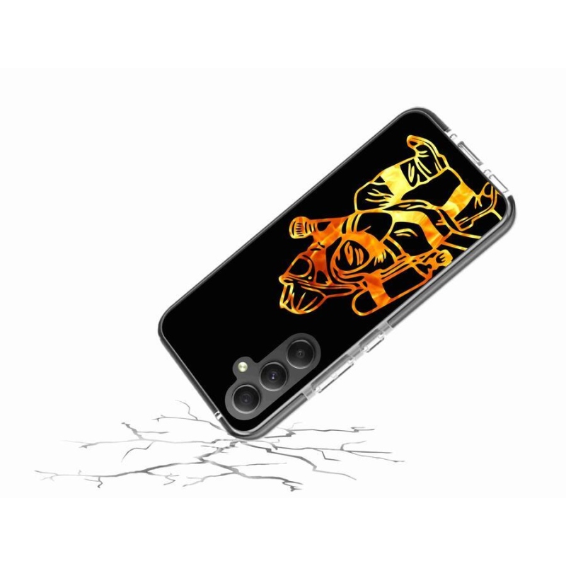 Zselés borítás mmCase Samsung Galaxy A34 5G - tűzoltó 1