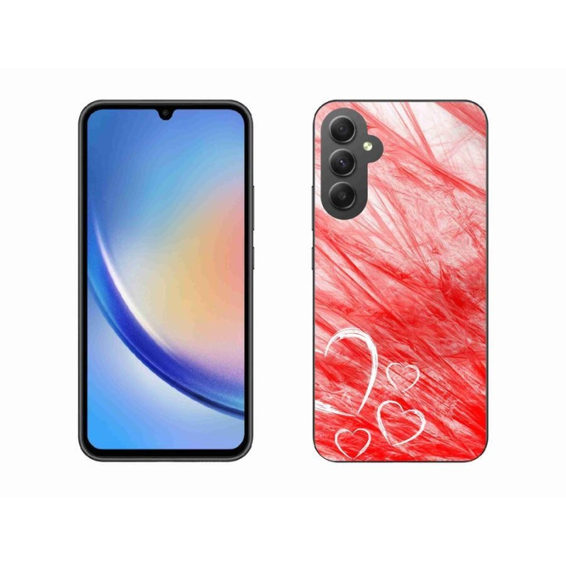 Zselés borítás mmCase Samsung Galaxy A34 5G - szív