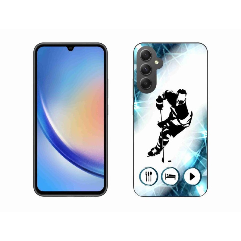 Gél védőburkolat mmCase Samsung Galaxy A34 5G - hoki 1