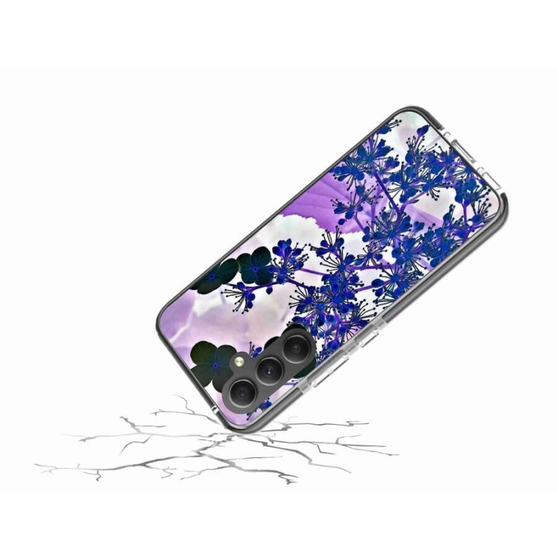 Gél borítás mmCase Samsung Galaxy A34 5G - hortenzia virág