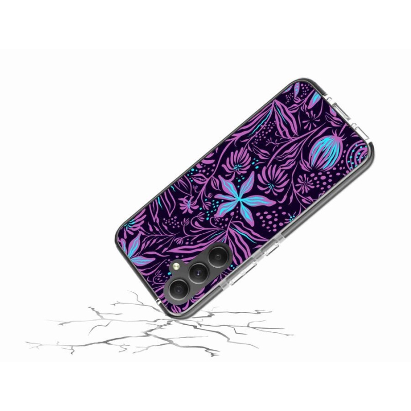 Zselés borítás mmCase Samsung Galaxy A34 5G - virágok 2