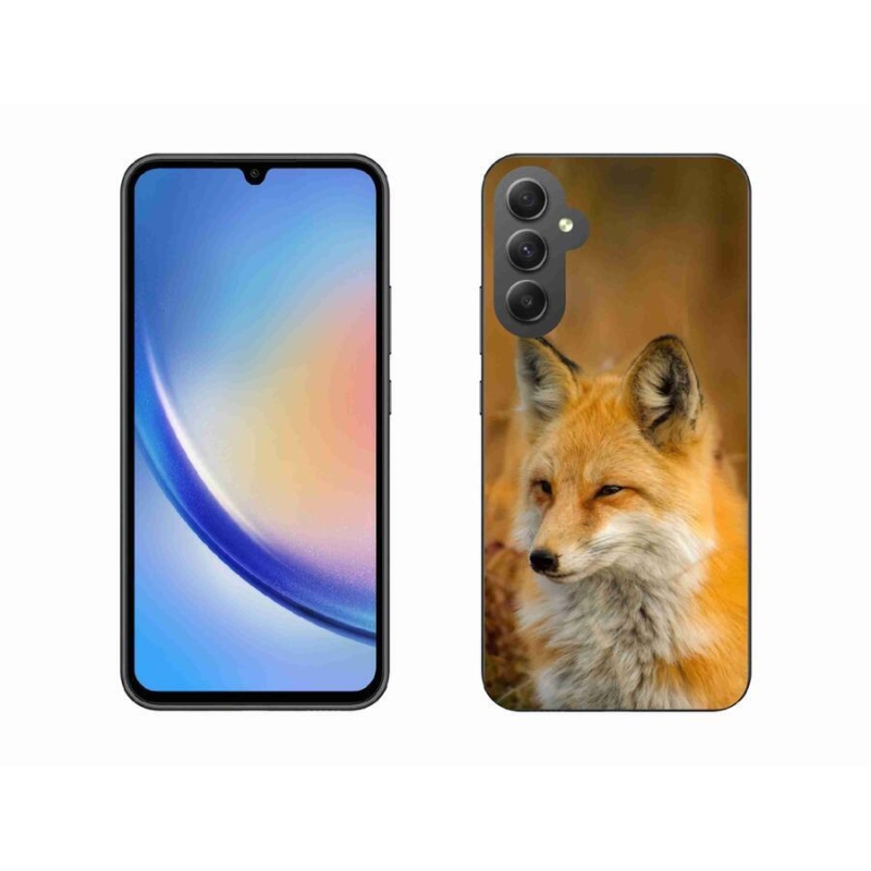 Zselés borítás mmCase Samsung Galaxy A34 5G - róka