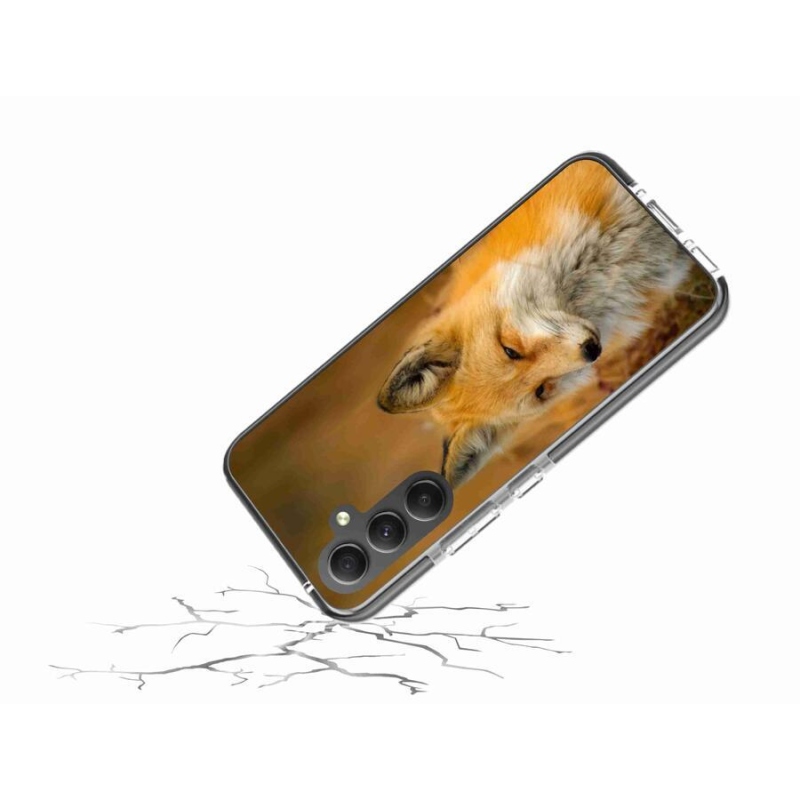 Zselés borítás mmCase Samsung Galaxy A34 5G - róka