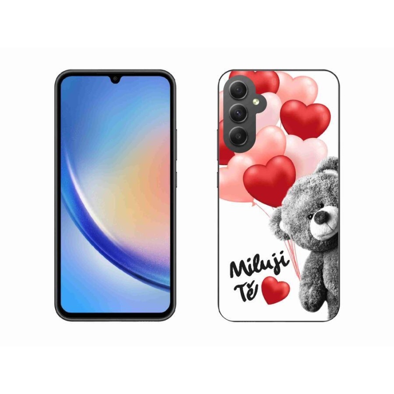 Gél borító mmCase Samsung Galaxy A34 5G - I love you - Gél borító mmCase Samsung Galaxy A34 5G - I love you