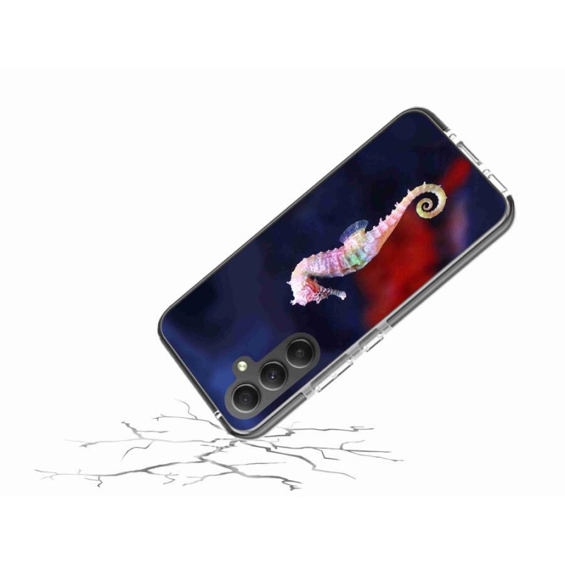 Zselés borítás mmCase Samsung Galaxy A34 5G - csikóhal - Samsung Galaxy A34 5G - csikóhal